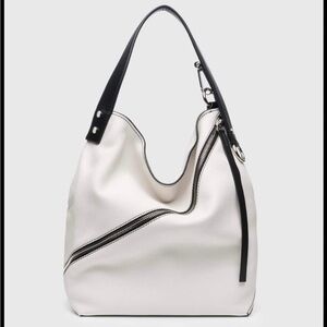 Proenza Schouler Black and White Hobo Bag